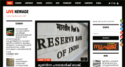 Desktop Screenshot of livenewage.com